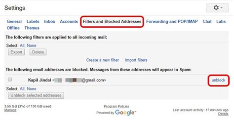 How To Block Email Address In Gmail On Web Or Android