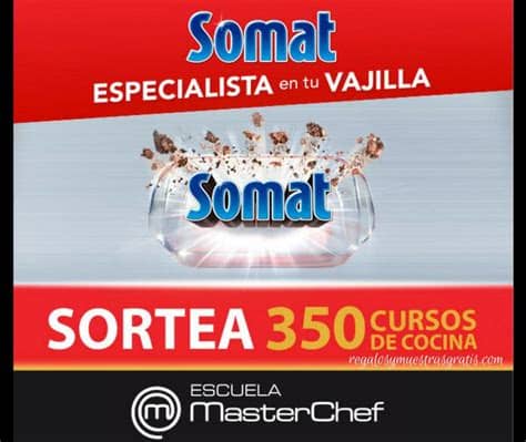 Introducción a la cocina, técnicas de cocción y conservación, fondos como ya os hemos comentado, la escuela de cocina masterchef es de pago, es un proyecto de tve, la productora shine iberia y picboard 2000. 350 cursos de cocina Masterchef sortea SOMAT - Regalos y ...