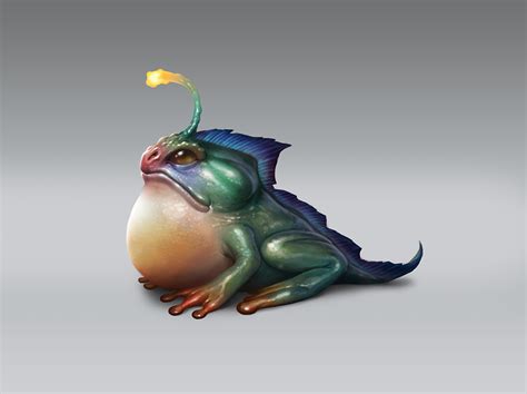 Mr Frog By Skyside On Deviantart Creature Design Creatures Creature