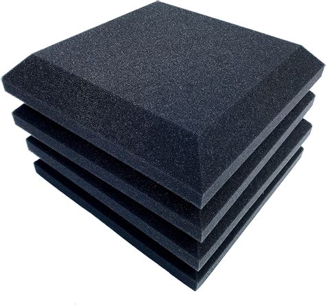 12 Pack Set Acoustic Foam Panels, 2" X 12" X 12" Acoustic Foam Sound