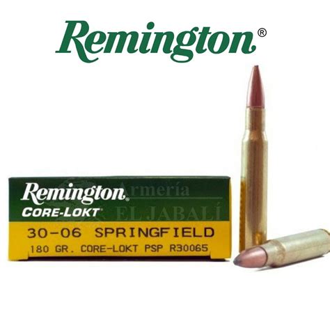 Bala Remington 30 06 180gr Core Lokt Psp