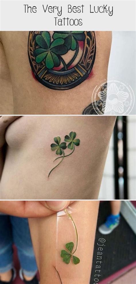 The Very Best Lucky Tattoos Tattoo Blacktattoolinework Lucky