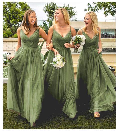 12 Alluring Sage Green Bridesmaid Dresses Search By Colors