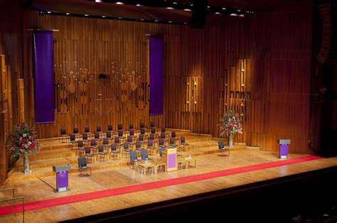 Barbican Concert Hall Acoustic Panel Refurbishment Nbj London
