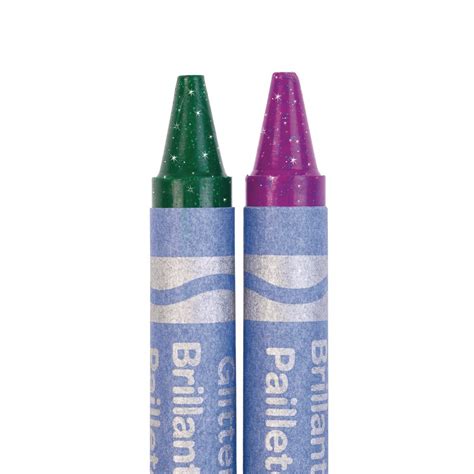 Crayola Glitter Crayons Set Of 24 Colors
