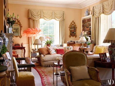 Stibbington House Country House Decor Pink Living Room English