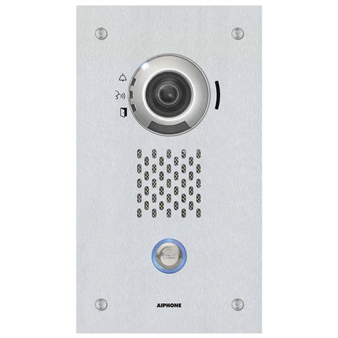 Aiphone Ix Dvf Vandal Resistant 1 Button Video Ip Door Phone