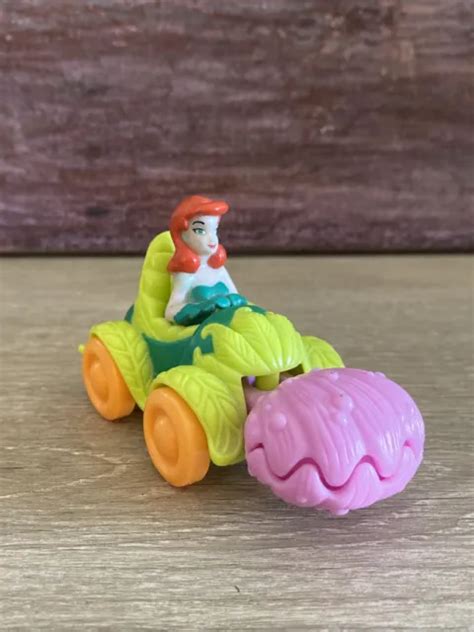 Walt Disney Poison Ivy Toy Car With Opening Clam Shell On Front 999