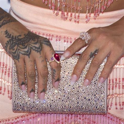Rihannas Nail Polish And Nail Art Steal Her Style