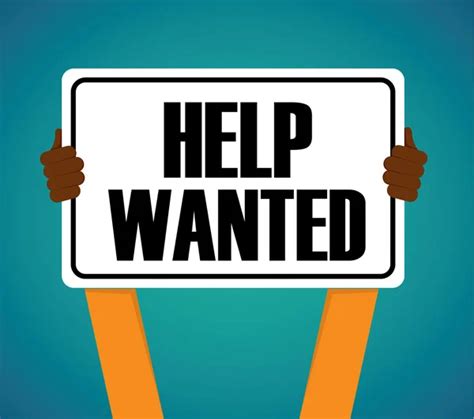 789 Help Wanted Sign Vector Images Depositphotos
