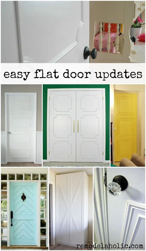 Clean the door using a diluted give your paint a really good stir so the colour pigments are thoroughly mixed. Remodelaholic | 40+ Ways to Update Flat Doors and Bifold Doors