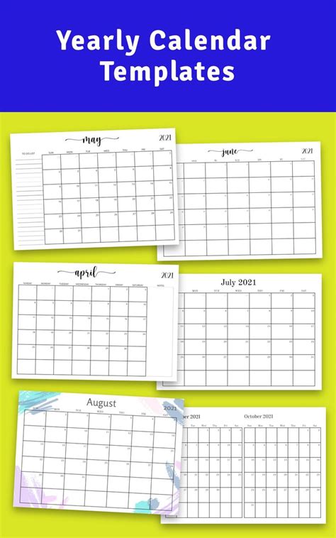 Printable Calendar Monthly 2022 2023 Month On Two Page Etsy Yearly