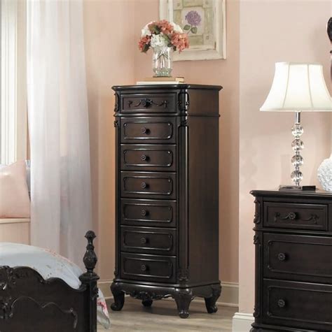 This chest of drawers comes with four drawers and features a unique steel frame design that can withstand heavy use. 21 Types of Dressers & Chest of Drawers for Your Bedroom ...