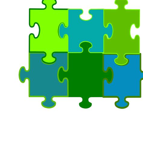 Game enigma jigsaw puzzle dark blue parts vector illustration. Jigsaw Puzzle 6 Pieces PNG, SVG Clip art for Web ...