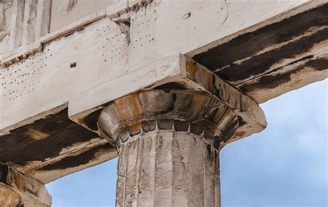 Parthenon Column Photograph By Yevgeni Kacnelson Pixels
