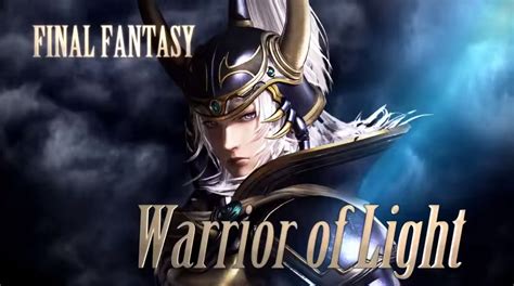 Warrior Of Light From Final Fantasy Dissidia Game Art Hq