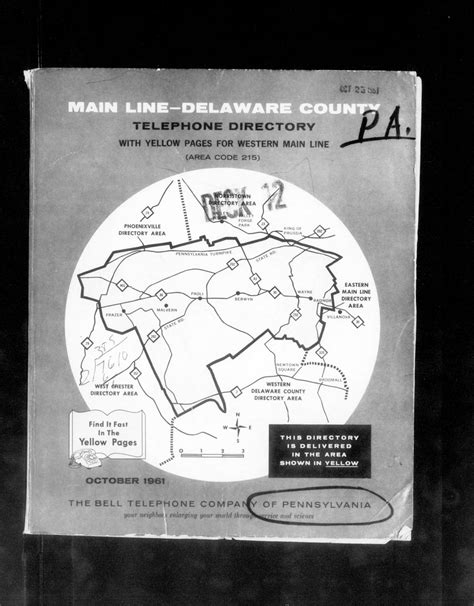 Image 26 of Pennsylvania - White pages and Yellow Pages - Delaware