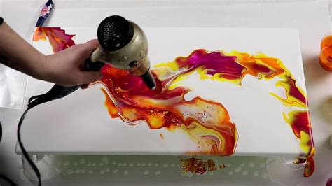 357 Gorgeous Dutch Pour Acrylic Pouring Technique Youtube