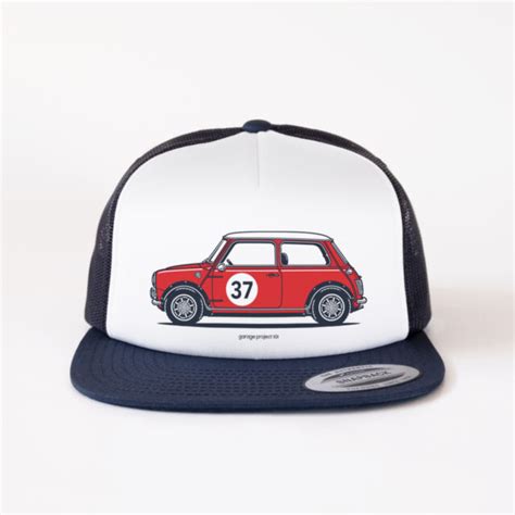 Classic Mini Cooper S Side Baseball Cap Trucker Hat Ebay