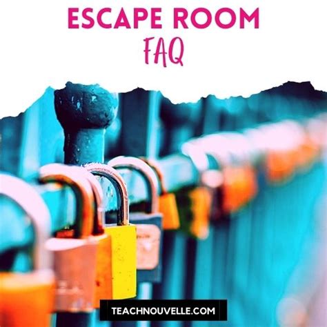 Top 10 Escape Room Questions And Answers Nouvelle Ela Teaching Resources