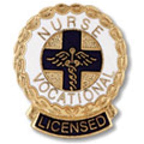 Licensed Vocational Nurse Emblem Pin
