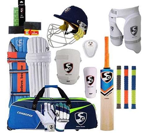 Buy Sg Best Sports Brand Cricket Complete Set With Accessories In Full