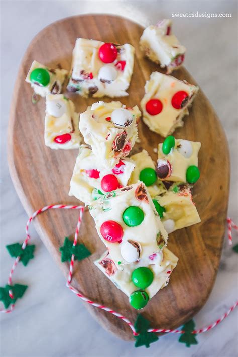 One thing i have desired of the lord, that will i seek: Christmas Candy Cookie Dough Fudge