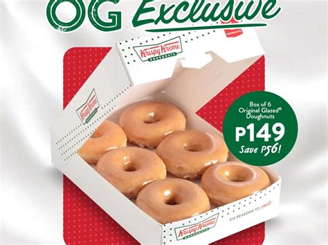 Manila Shopper Krispy Kreme Og Exclusive Promo