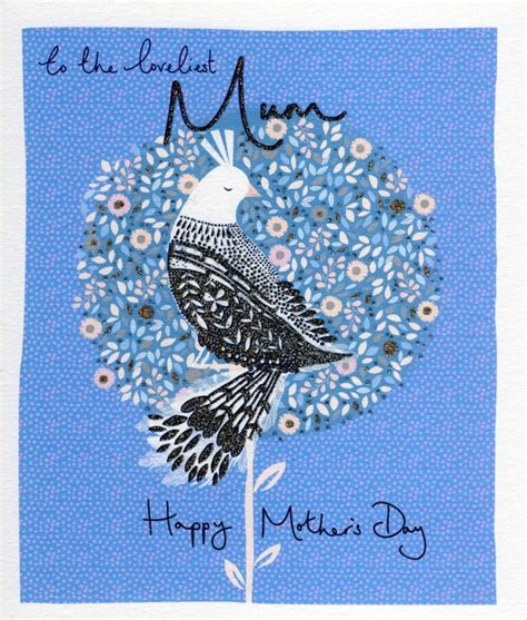 Loveliest Mum Emma Grant Mothers Day Greeting Card Cards