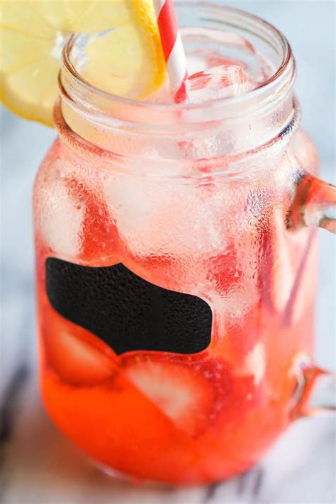 Sparkling Strawberry Lemonade Recipe Sparkling