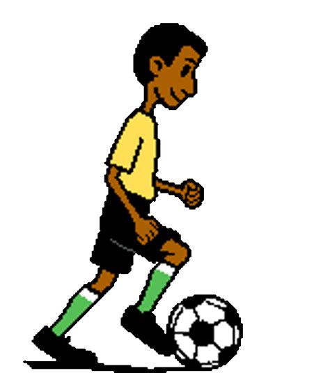 Kicking A Soccer Ball 