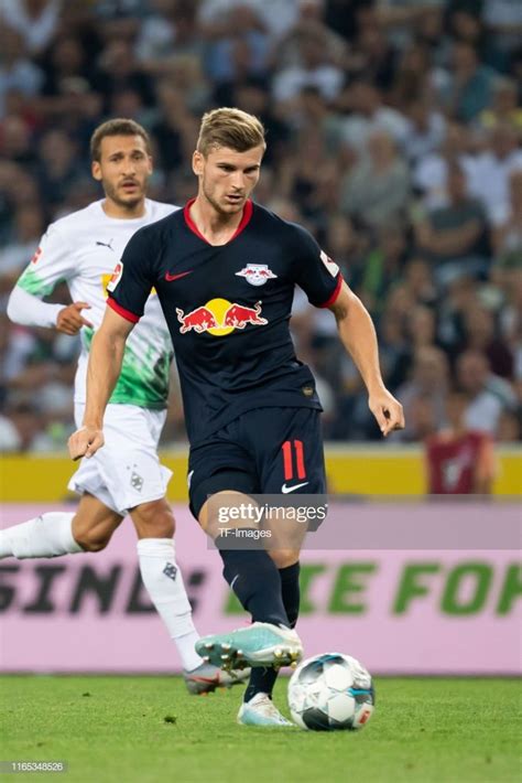 Новости дня читайте на взгляде. News Photo : Timo Werner of RB Leipzig controls the ball ...