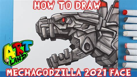 How To Draw Mechagodzilla 2021s Face