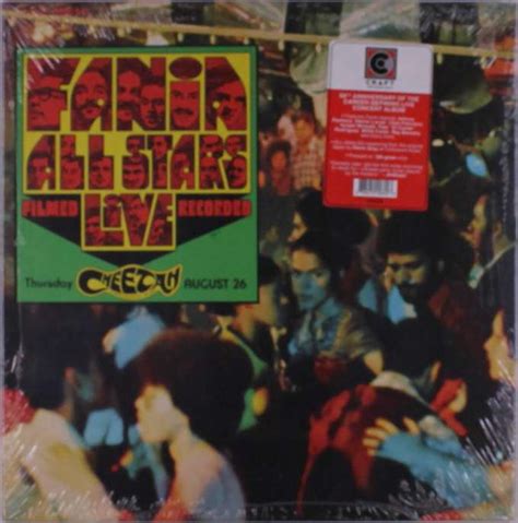 Fania All Stars Live At The Cheetah Vol 1 180g Lp Jpc