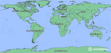 Where Is Israel Where Is Israel Located In The World Israel Map