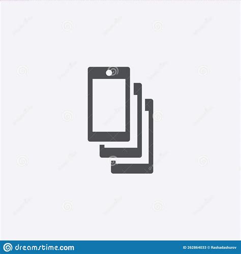 Icono De Smartphones Ilustración Del Vector Ilustración De Moderno