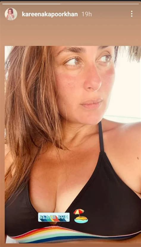 Burning Hot Kareena Kapoor Sets Internet On Fire In A Black Bikini Fans In Love With Her Tan