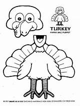 Turkey Puppet Paper Bag Thanksgiving Choose Board Puppets Crafts Kids sketch template