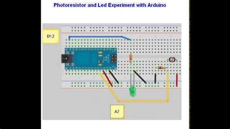 Photoresistor And Led Experiment With Arduino Youtube