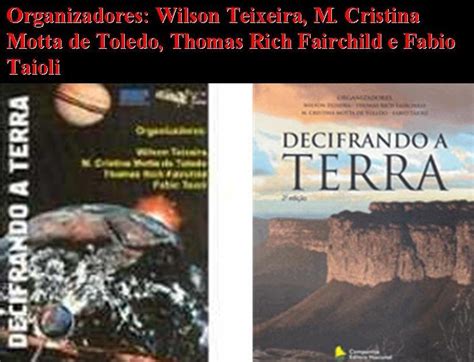 Decifrando A Terra Sumario