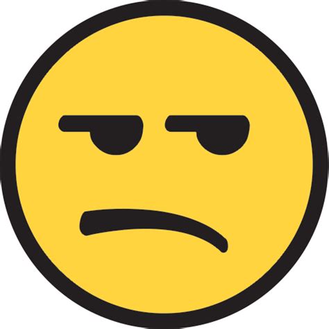 Unamused Face Emoji For Facebook Email And Sms Id 9920 Uk