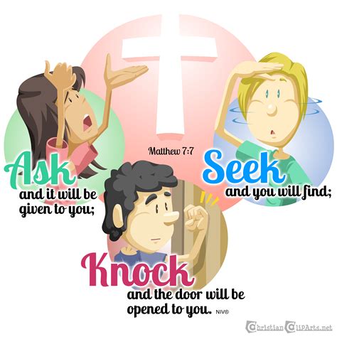 Christian Clip Arts Net Blog Word Of God Ask Seek Knock