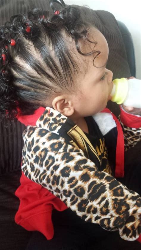 We mainly focus on children's clothes, accessories, shoes, toys and other trendy fashion items. awww look at the little baby faux hawk | Lil girl ...