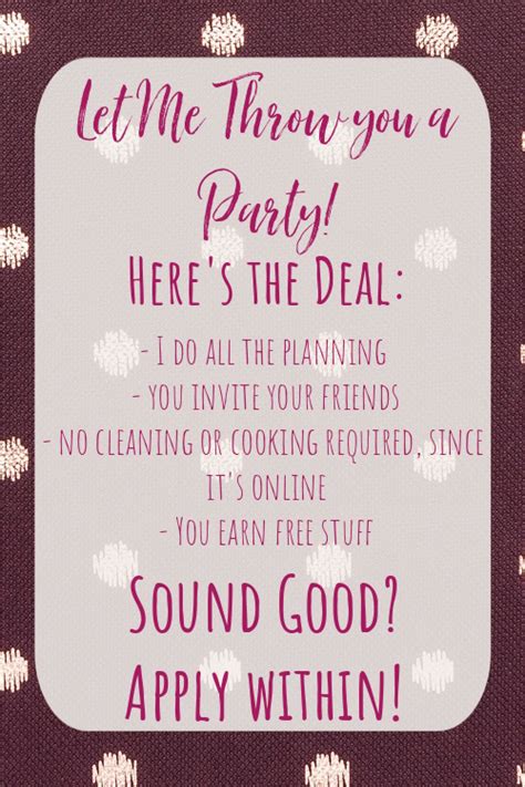 Who Wants To Party Scentsy Facebook Party Color Street Party