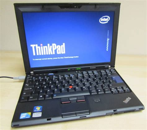 Lenovo Thinkpad X201 Intel Core I5 24ghz160gb4gbled Screenwebcam