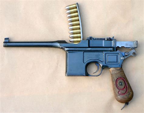 Mauser C96 Pierwszy Udany Pistolet Samopowtarzalny Smartagepl