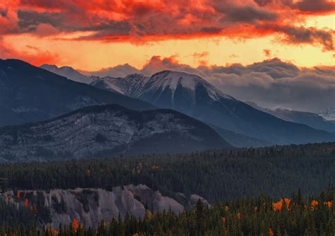 Canadian Rockies Sunset 2 Photograph By Stephen Vecchiotti