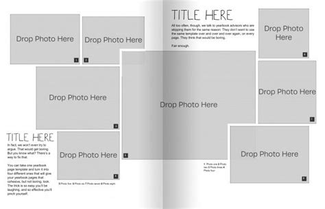 How To Create Multiple Yearbook Layout Templates From The Same Page