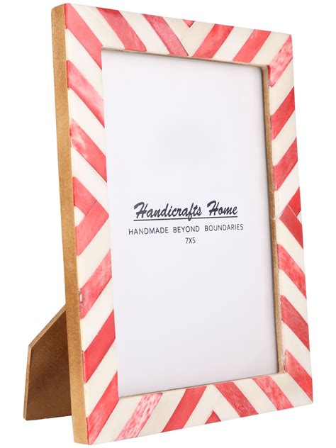 Then you would definitely be no stranger to chevron pattern and the many ways in which it can uplift a space. Handicrafts Home 5x7 Picture Photo Frame Chevron ...