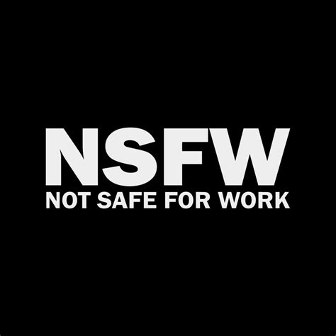 Nsfw Not Safe For Work Svg Best Graphic Designs Cutting Files